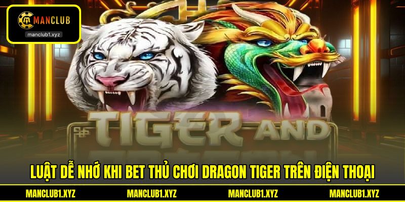Luật dễ nhớ khi bet thủ chơi dragon tiger trên điện thoại